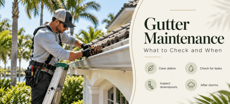 Tropical Gutter Maintenance Guide