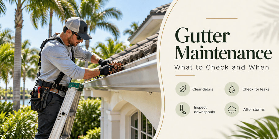 Tropical Gutter Maintenance Guide